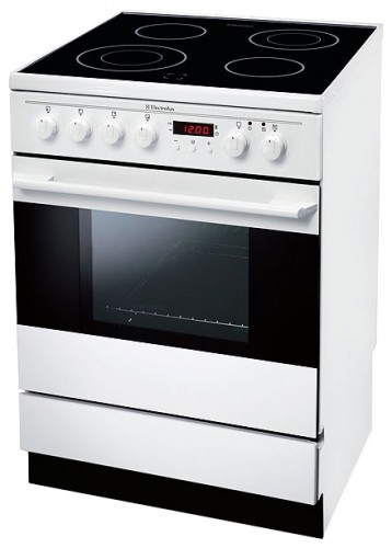 Estufa de la cocina Electrolux EKC 603505 W Foto, características