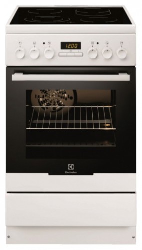 Estufa de la cocina Electrolux EKC 954508 W Foto, características