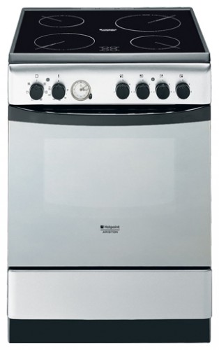 Estufa de la cocina Hotpoint-Ariston CE 6V M3 (X) Foto, características