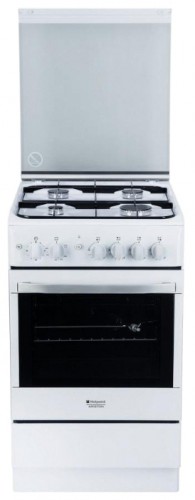 Кухонна плита Hotpoint-Ariston H5GG1F (W) фото, Характеристики