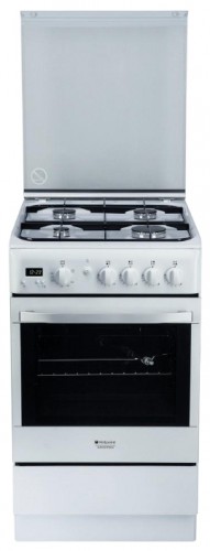 Кухненската Печка Hotpoint-Ariston H5GG5F (W) снимка, Характеристики