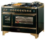 厨房炉灶 ILVE M-120B6-VG Green 120.00x90.00x70.00 厘米