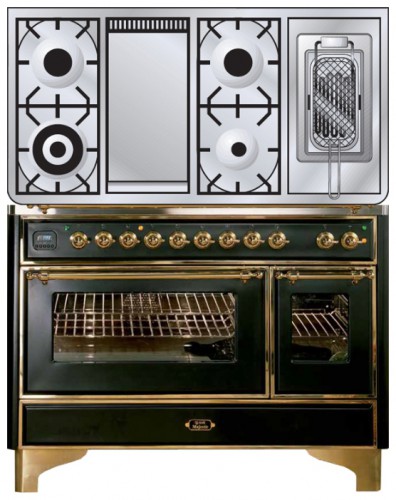 Кухонная плита ILVE M-120FRD-E3 Matt Фото, характеристики