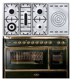 Кухонная плита ILVE M-120SD-VG Matt Фото, характеристики