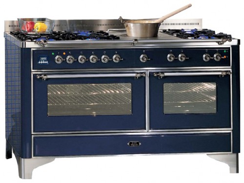 Estufa de la cocina ILVE M-150B-MP Blue Foto, características