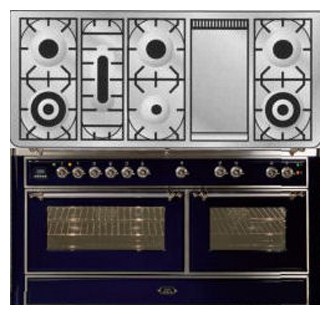 موقد المطبخ ILVE M-150FD-E3 Blue صورة فوتوغرافية, مميزات