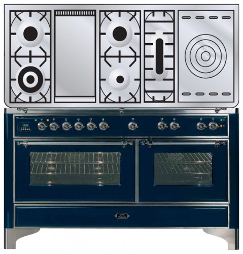 Virtuvės viryklė ILVE M-150FSD-E3 Blue nuotrauka, Info