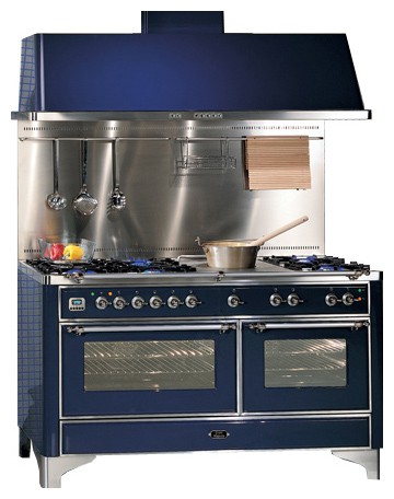 Kitchen Stove ILVE M-150S-MP Blue Photo, Characteristics