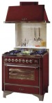 厨房炉灶 ILVE M-90-VG Green 90.00x87.00x70.00 厘米