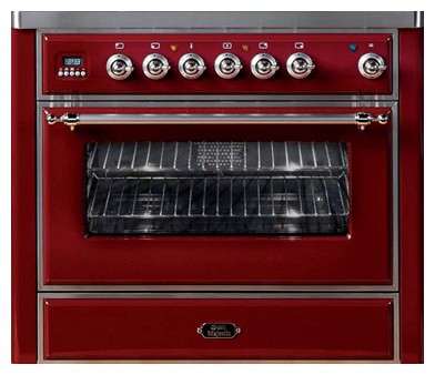 Кухонная плита ILVE M-90B-MP Red Фото, характеристики