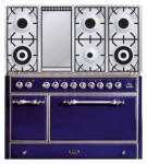 厨房炉灶 ILVE MC-120FD-VG Blue 121.60x92.00x60.00 厘米
