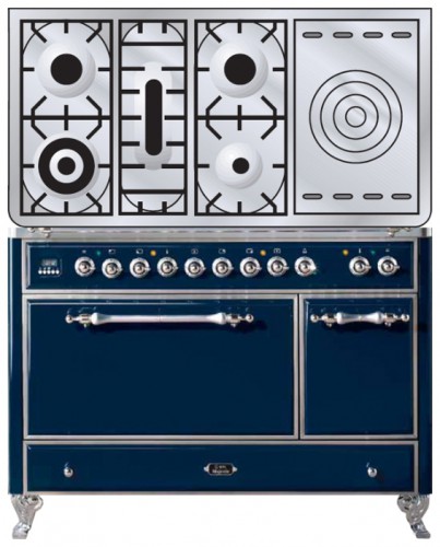 Кухонная плита ILVE MC-120SD-E3 Blue Фото, характеристики