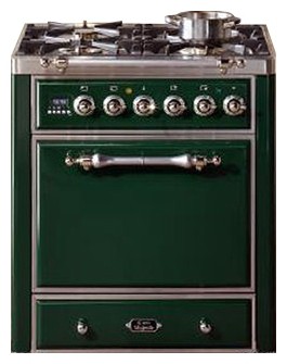 Кухонная плита ILVE MC-70D-MP Green Фото, характеристики