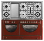 Virtuves Plīts ILVE MCA-150FD-MP Red 151.10x92.00x60.00 cm