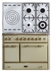 موقد المطبخ ILVE MCD-100SD-E3 Antique white 100.00x85.00x60.00 سم