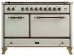 厨房炉灶 ILVE MCD-120B6-MP Antique white 120.00x90.00x60.00 厘米