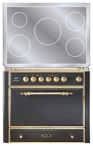 厨房炉灶 ILVE MCI-90-E3 Matt 照片, 特点