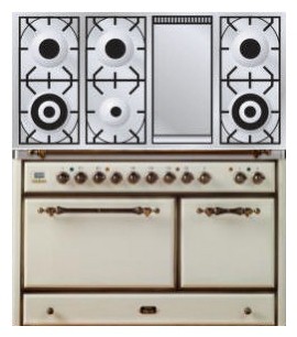 Кухонна плита ILVE MCS-120FD-VG Antique white фото, Характеристики