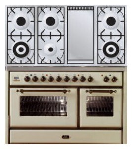 Кухонная плита ILVE MS-120FD-MP Antique white Фото, характеристики