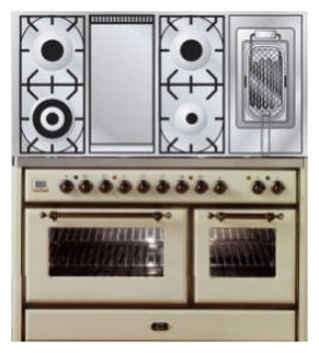 Estufa de la cocina ILVE MS-120FRD-E3 White Foto, características
