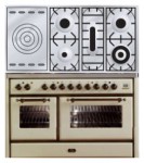 厨房炉灶 ILVE MS-120SD-E3 Antique white 122.00x90.00x70.00 厘米