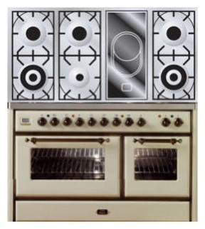 रसोई चूल्हा ILVE MS-120VD-VG Antique white तस्वीर, विशेषताएँ