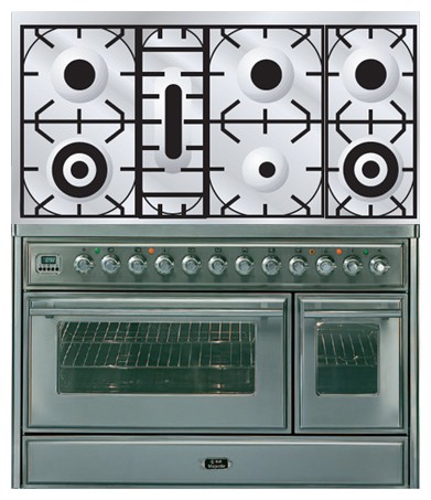 Soba bucătărie ILVE MT-1207D-VG Stainless-Steel fotografie, caracteristici