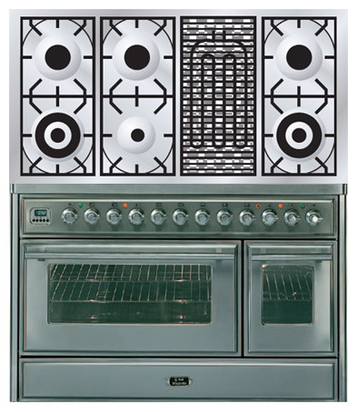 Soba bucătărie ILVE MT-120BD-E3 Stainless-Steel fotografie, caracteristici