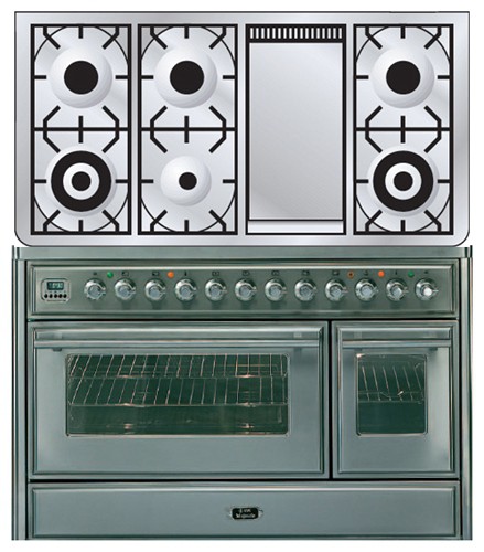 Кухонна плита ILVE MT-120FD-MP Stainless-Steel фото, Характеристики