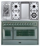 Кухонная плита ILVE MT-120FRD-E3 Stainless-Steel 120.00x85.00x60.00 см