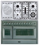 Кухонная плита ILVE MT-120SD-MP Stainless-Steel 121.60x85.00x60.00 см