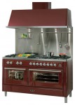 Fogão de Cozinha ILVE MT-150F-VG Red 150.00x91.00x70.00 cm