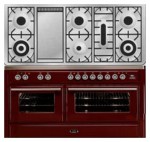 厨房炉灶 ILVE MT-150FD-MP Red 151.10x93.00x60.00 厘米