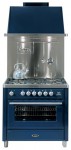 厨房炉灶 ILVE MT-90-MP Blue 90.00x91.00x70.00 厘米