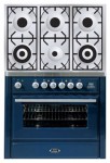 Кухонна плита ILVE MT-906D-MP Blue 91.10x93.00x60.00 см