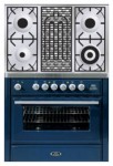 Σόμπα κουζίνα ILVE MT-90BD-MP Blue 91.10x93.00x60.00 cm