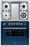 厨房炉灶 ILVE MT-90FD-VG Blue 90.00x85.00x60.00 厘米