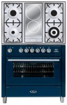 Estufa de la cocina ILVE MT-90ID-E3 Blue 91.10x90.00x70.00 cm