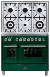 Soba bucătărie ILVE MTD-1006D-E3 Green 100.00x90.00x70.00 cm