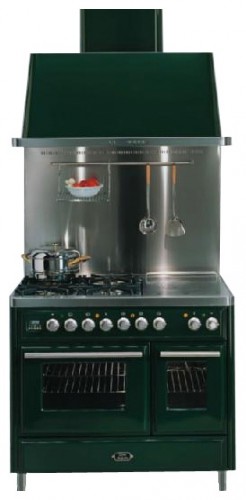 Кухонная плита ILVE MTD-100B-VG Green Фото, характеристики
