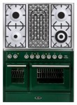 रसोई चूल्हा ILVE MTD-100BD-MP Green 100.00x93.00x60.00 सेमी