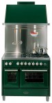 厨房炉灶 ILVE MTD-100S-MP Green 100.00x91.00x70.00 厘米