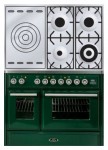Кухонная плита ILVE MTD-100SD-MP Green 100.00x93.00x60.00 см