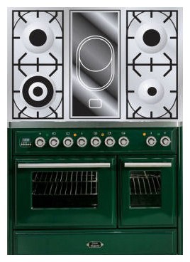 Кухонна плита ILVE MTD-100VD-E3 Green фото, Характеристики