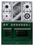 रसोई चूल्हा ILVE MTD-100VD-VG Green 100.00x85.00x60.00 सेमी
