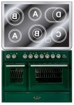 Кухонна плита ILVE MTDE-100-E3 Green 100.00x90.00x70.00 см