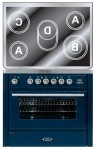Кухонная плита ILVE MTE-90-E3 Blue 90.00x87.00x70.00 см