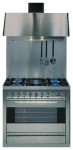 厨房炉灶 ILVE P-90-VG Matt 90.00x87.00x60.00 厘米