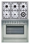 Кухонная плита ILVE P-906L-MP Stainless-Steel 90.00x87.00x60.00 см