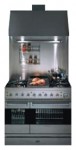 Fogão de Cozinha ILVE PD-90BL-VG Stainless-Steel 90.00x87.00x60.00 cm
